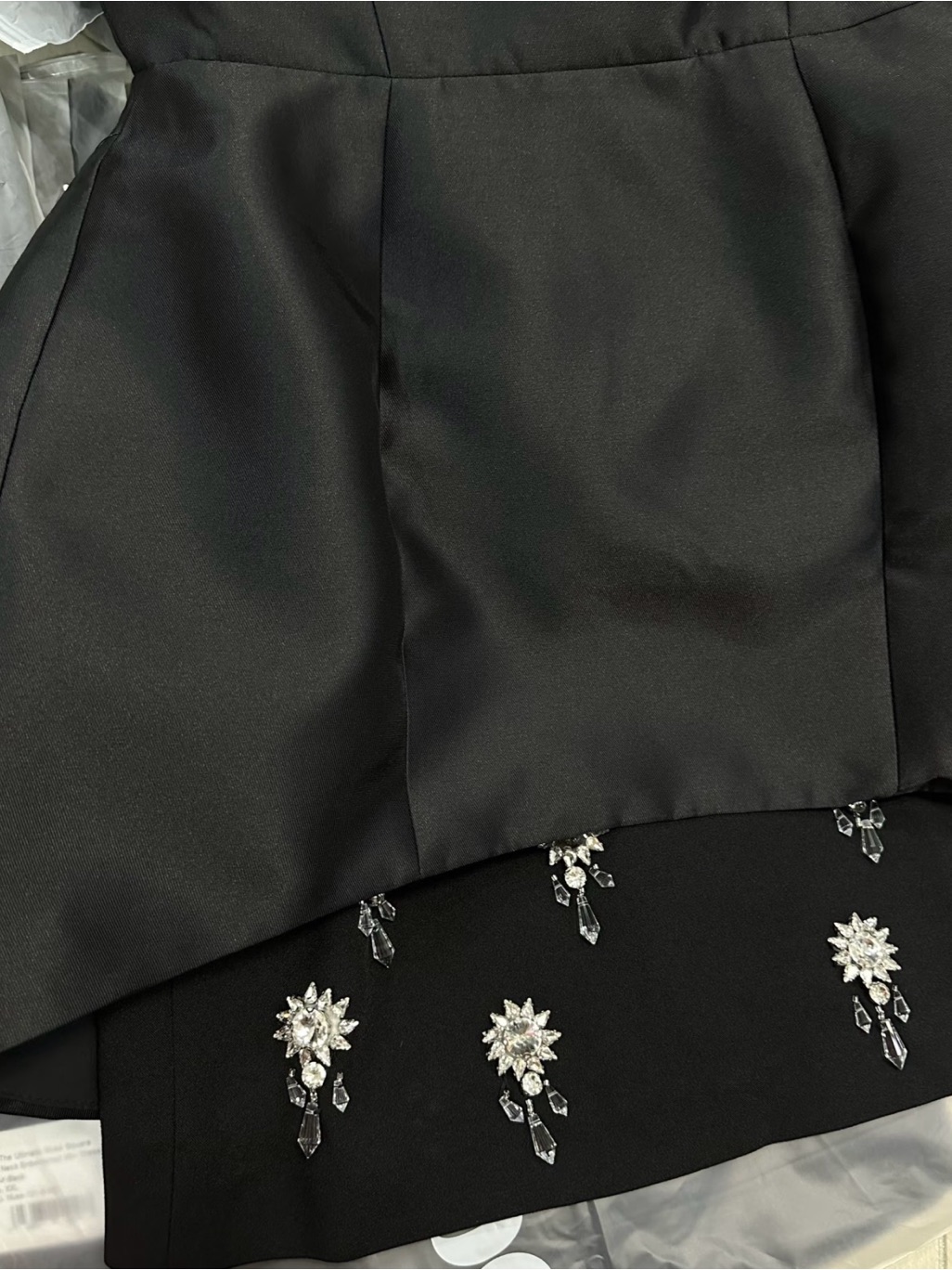 Oddmuse The Ultimate Square Neck Embellished Mini Dress — image 4 of 5